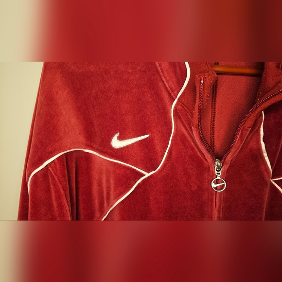 🎉Host Pick🎉 [Oklahoma Basketball] Velour Zip Jacket Boomer Sooner - XXL - OU - Picture 3 of 15